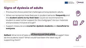 Mob4All - Dyslexic Students in our Universities