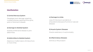 Mob4All - Module 1 - Chapter 01: Causes of Physical disabilities