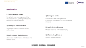 Mob4All - Module 1 - Chapter 01: Causes of Physical disabilities