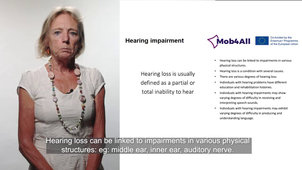 Mob4All - Module 1 - Hearing impairment. Part 1