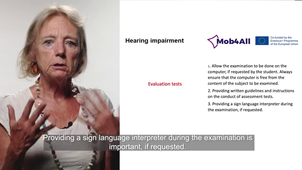 Mob4All - Module 2 - Hearing Impairment. Part 2