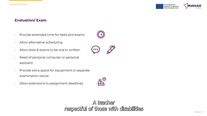 Mob4All - Module 1 - Educational Needs. Part 2.