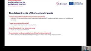 Sustainable tourism - The impacts of tourism