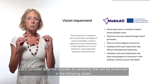 Mob4All - Vision impairment. Part 1