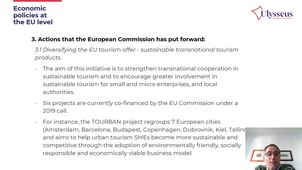 Sustainable tourism - Economic policies at EU level - part 2